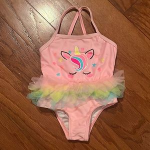 3-6 month unicorn , bathing suit